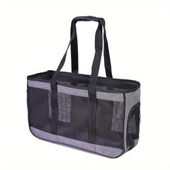 Mesh Pet Backpack Portable Dog & Cat Carrier For Travel