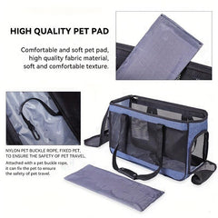 Mesh Pet Backpack Portable Dog & Cat Carrier For Travel
