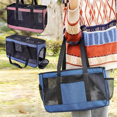 Mesh Pet Backpack Portable Dog & Cat Carrier For Travel