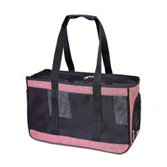 Mesh Pet Backpack Portable Dog & Cat Carrier For Travel