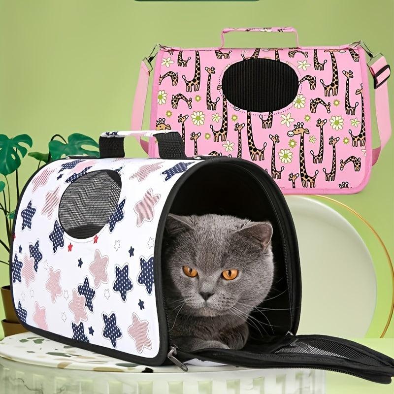 Soft Pet Carriers Comfortable And Foldable Cat Carrier Bag Portable