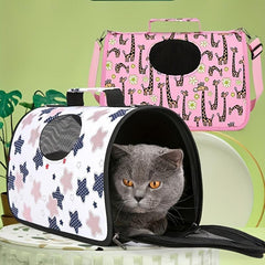 Soft Pet Carriers Comfortable And Foldable Cat Carrier Bag Portable