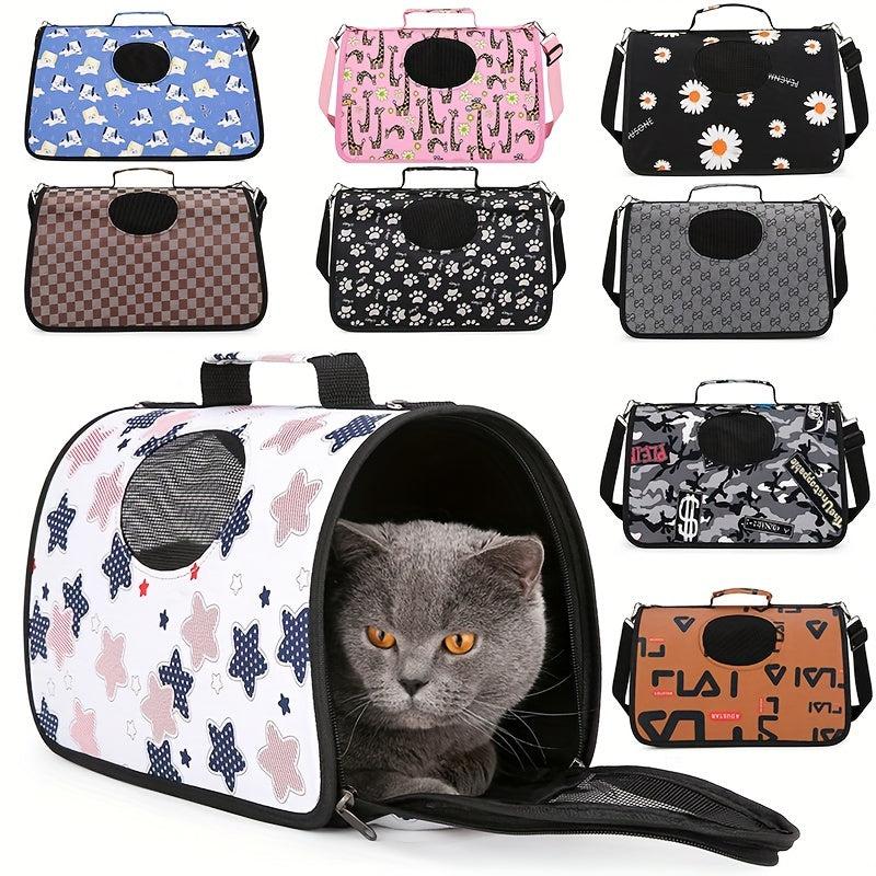 Soft Pet Carriers Comfortable And Foldable Cat Carrier Bag Portable