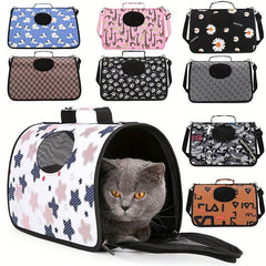 Soft Pet Carriers Comfortable And Foldable Cat Carrier Bag Portable