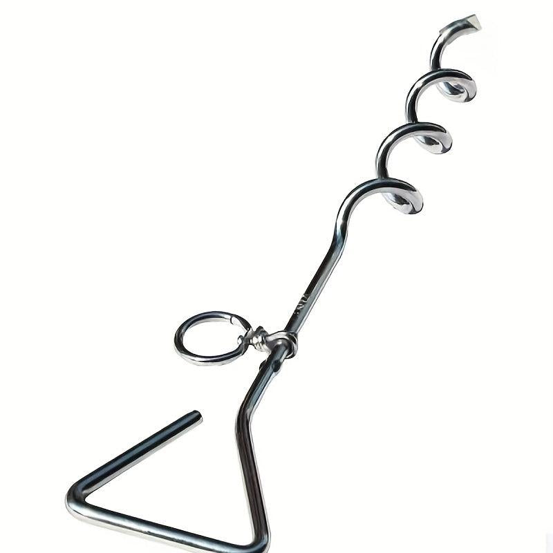 Heavy Duty Stainless Steel Tie Out Leash Stake