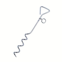 Heavy Duty Stainless Steel Tie Out Leash Stake