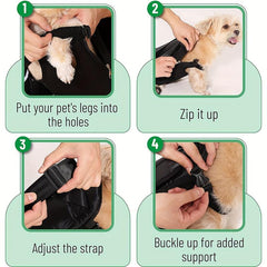 Dog Backpack Carrier Legs Out Front Facing Puppy Carrier Bag