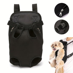 Dog Backpack Carrier Legs Out Front Facing Puppy Carrier Bag