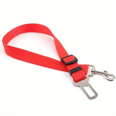 Adjustable Car Leash for Dogs - Durable Vehicle Harness