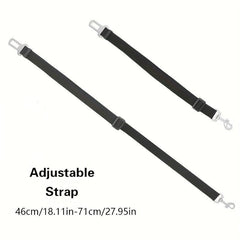 Adjustable Car Leash for Dogs - Durable Vehicle Harness