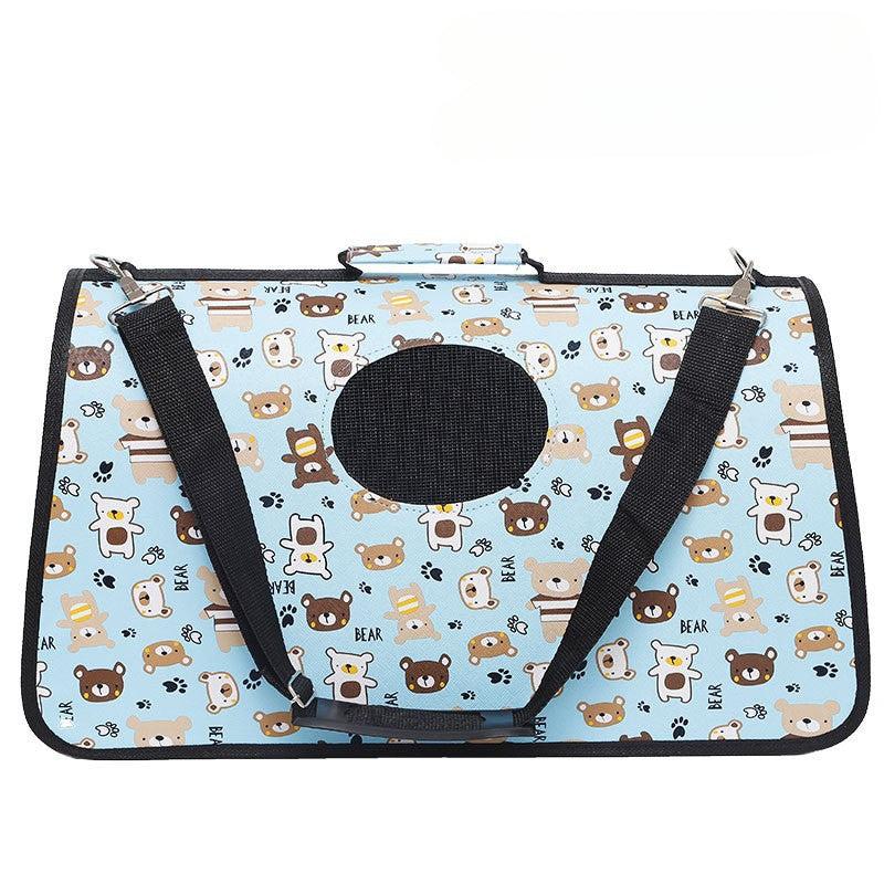 Cat Backpack Pet Cat Bag Oxford Cloth Cat Travel Bag Small Dog Carrier