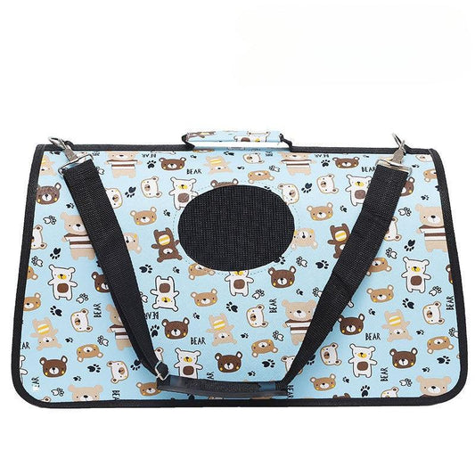 Cat Backpack Pet Cat Bag Oxford Cloth Cat Travel Bag Small Dog Carrier