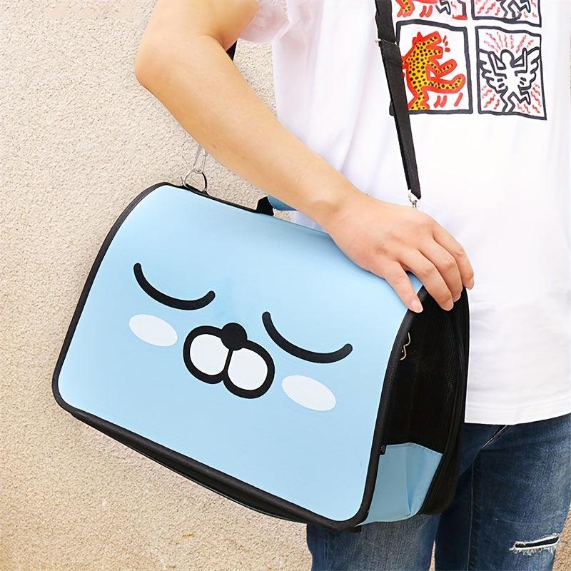 Cartoon Graphic Pet Carrier Cat Backpack