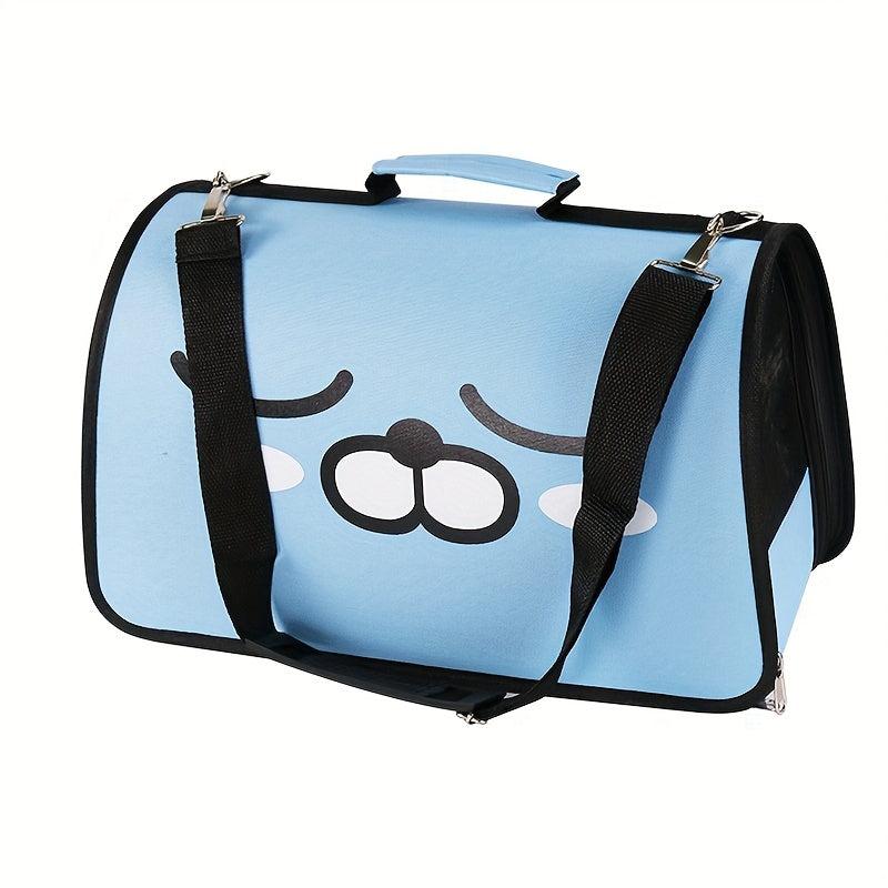 Cartoon Graphic Pet Carrier Cat Backpack