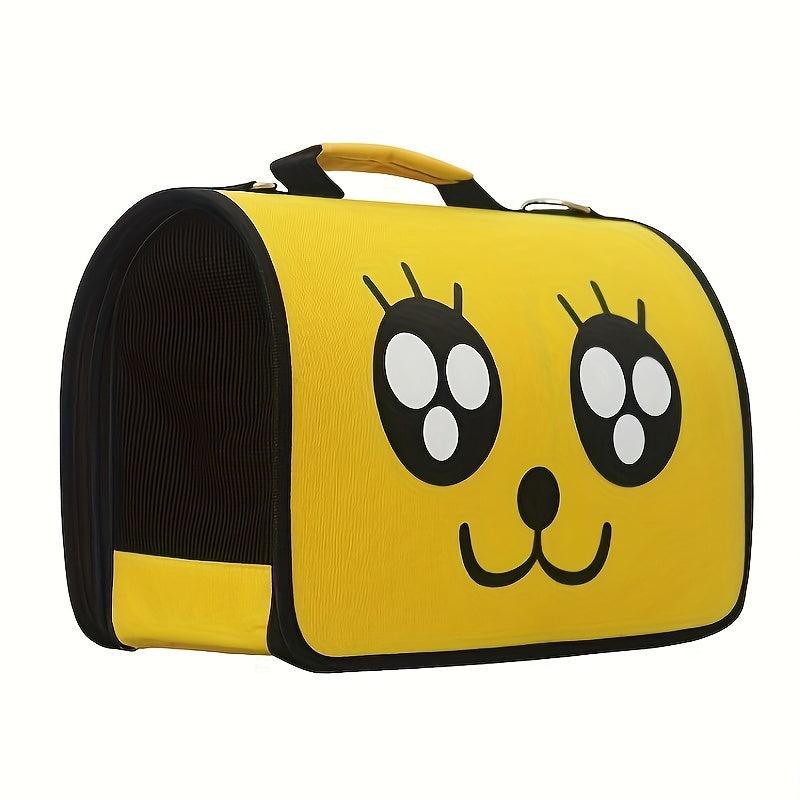 Cartoon Graphic Pet Carrier Cat Backpack