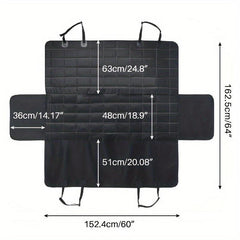 Dog Hammock Car Back Seat Protector