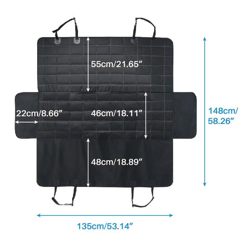 Dog Hammock Car Back Seat Protector