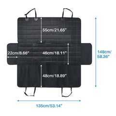 Dog Hammock Car Back Seat Protector
