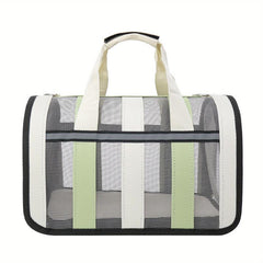 Dog Carrier Bag for Outdoor Travel Reflective Breathable Portable Handbag