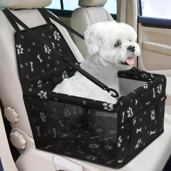 Foldable Waterproof Dog Car Seat Booster for Small and Medium Dogs