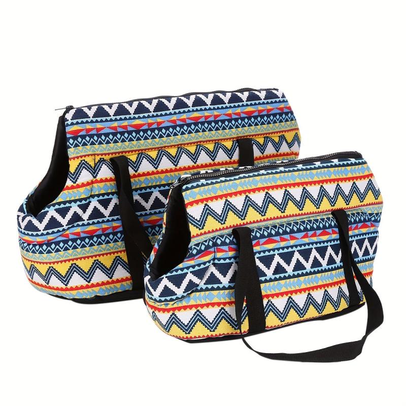 Portable Pet Carrier Bag - Ideal for Cats and Dogs - Breathable and Comfortable