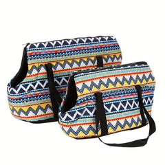 Portable Pet Carrier Bag - Ideal for Cats and Dogs - Breathable and Comfortable