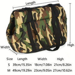 Portable Pet Carrier Bag - Ideal for Cats and Dogs - Breathable and Comfortable