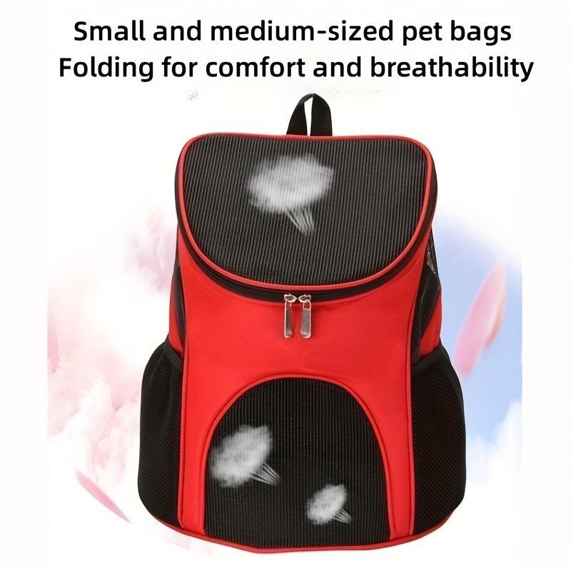 Portable Dog Backpack For Going Out Small And Medium Dog Backpack