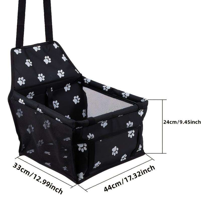 Pet Car Seat for Dogs & Cats Booster Seat for Safety