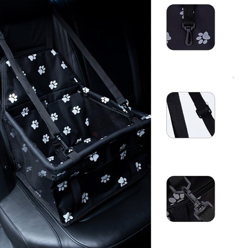 Pet Car Seat for Dogs & Cats Booster Seat for Safety