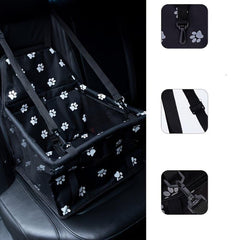 Pet Car Seat for Dogs & Cats Booster Seat for Safety