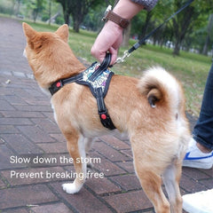 Adjustable Night Reflective Pet Harness for Dogs