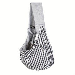 Dog Sling Carrier Bag Pet Shoulder Crossbody Bag Portable Hands Double Sided