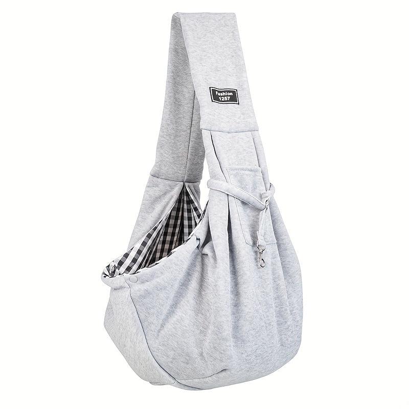 Dog Sling Carrier Bag Pet Shoulder Crossbody Bag Portable Hands Double Sided