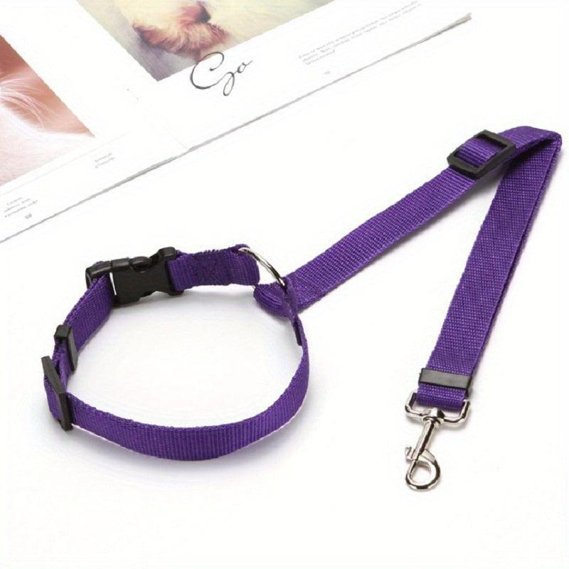 Pet Car Seat Belt Dog Safety Leash Car Headrest Restraint Strap