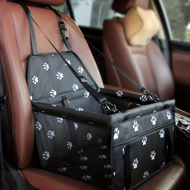 Pet Car Booster Seat for Dogs and Cats with Seat Belt