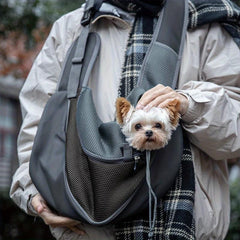 Breathable Reflective Pet Sling Carrier Cat Bag Comfortable Outgoing Sling Bag