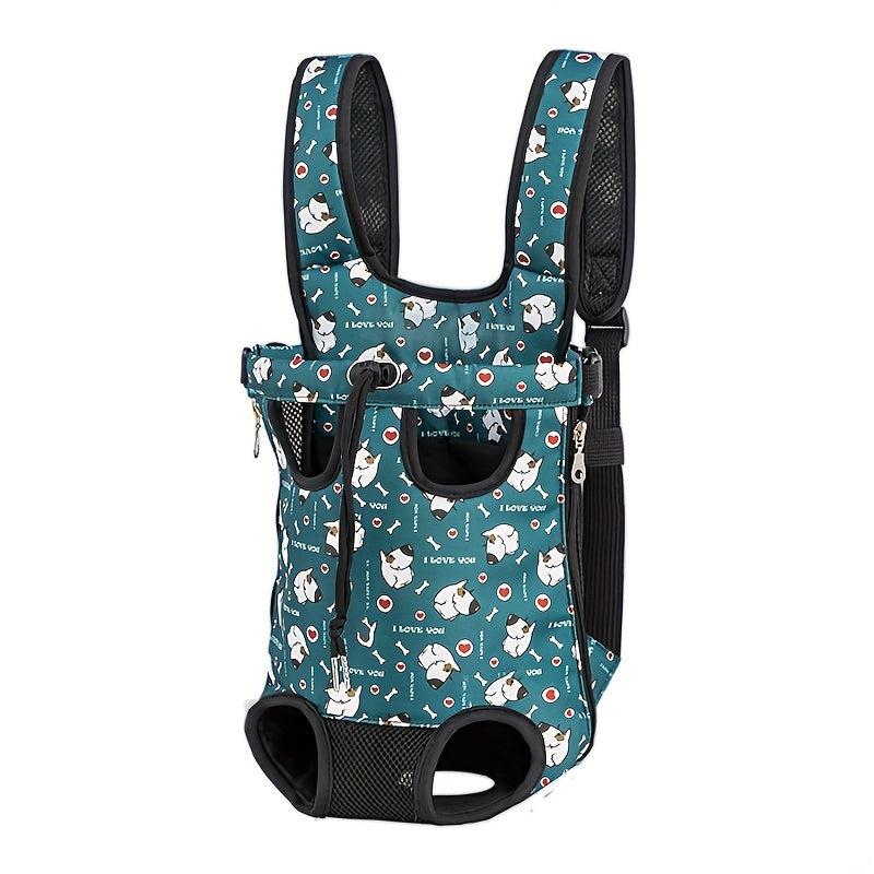 Breathable Pet Chest Bag Cat Carrier Backpack for Travel Hiking Camping Outdoor