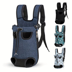 Breathable Pet Chest Bag Cat Carrier Backpack for Travel Hiking Camping Outdoor