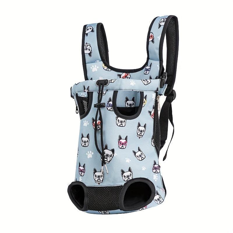 Breathable Pet Chest Bag Cat Carrier Backpack for Travel Hiking Camping Outdoor