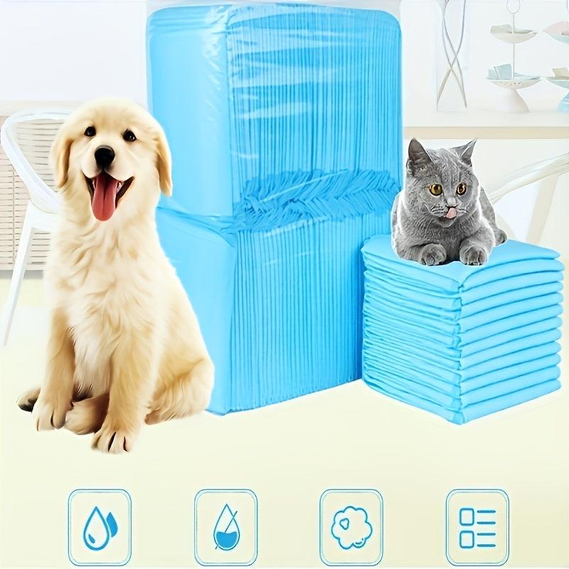 20pcs Dog Training Pads Absorbent Diapers Thickened Pet Diaper Pads