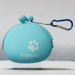Portable Pet Snack Bag with Hook for Travel & Training