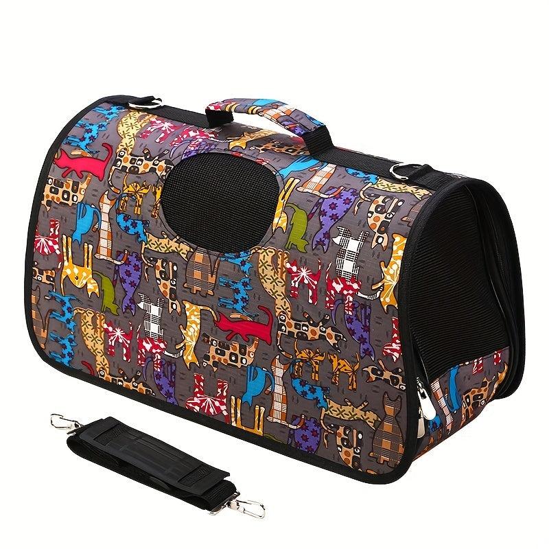 Cat Carrier Pet Carrier Bag For Cats Dogs Portable Foldable Pet Bag