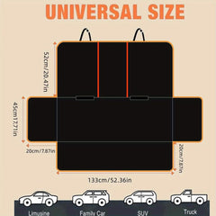 Thin Car Pet Mat Oxford Cloth Back Seat Cushion