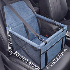 Pet Car Booster Seat Hanging Bag Waterproof Travel Car Mat Mesh Car Mat