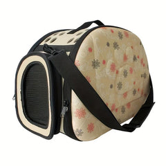 Pet Travel Carrier Bag Comfortable And Breathable Travel Shoulder Bag
