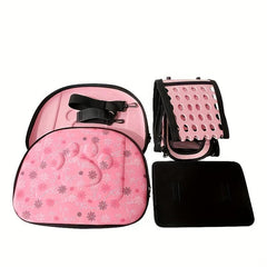 Pet Travel Carrier Bag Comfortable And Breathable Travel Shoulder Bag