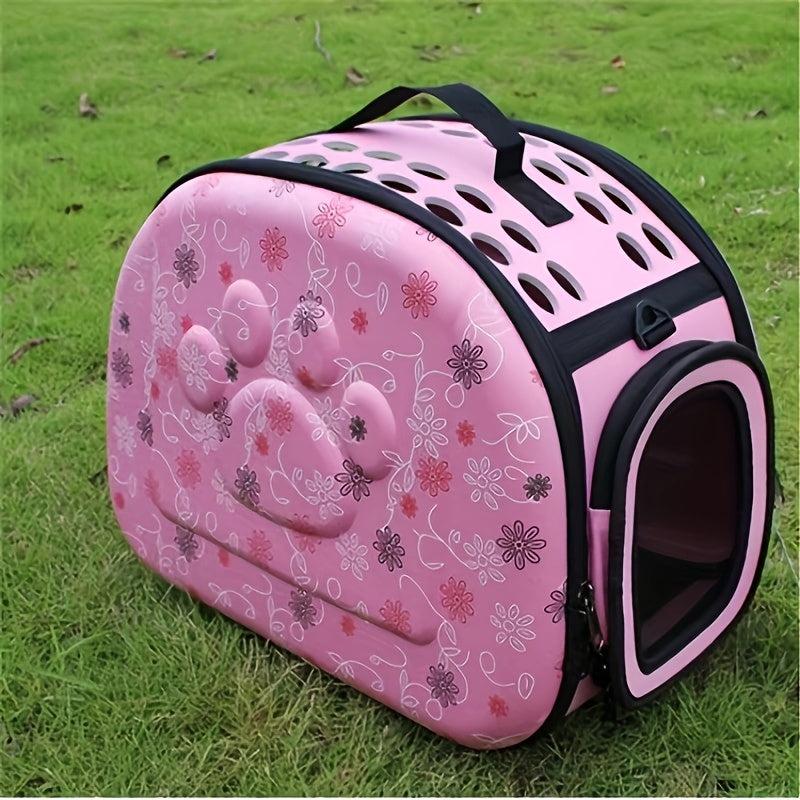 Pet Travel Carrier Bag Comfortable And Breathable Travel Shoulder Bag