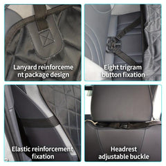 Waterproof Dog Car Seat Cover Front Seat Oxford Cloth Protector