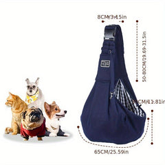 Pet Dog Bag Dog Carrier Travel Sling Bag Soft Puppy Carrier Adjustable Pet